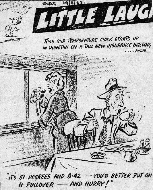 Otago Daily Times 19 Aug 1962